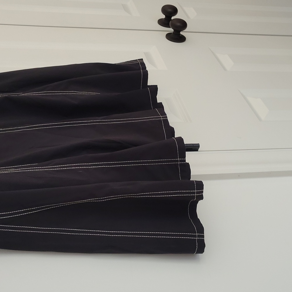Athleta Whatever Black Pleated Skirt Skort Size 12 - Picture 6 of 16